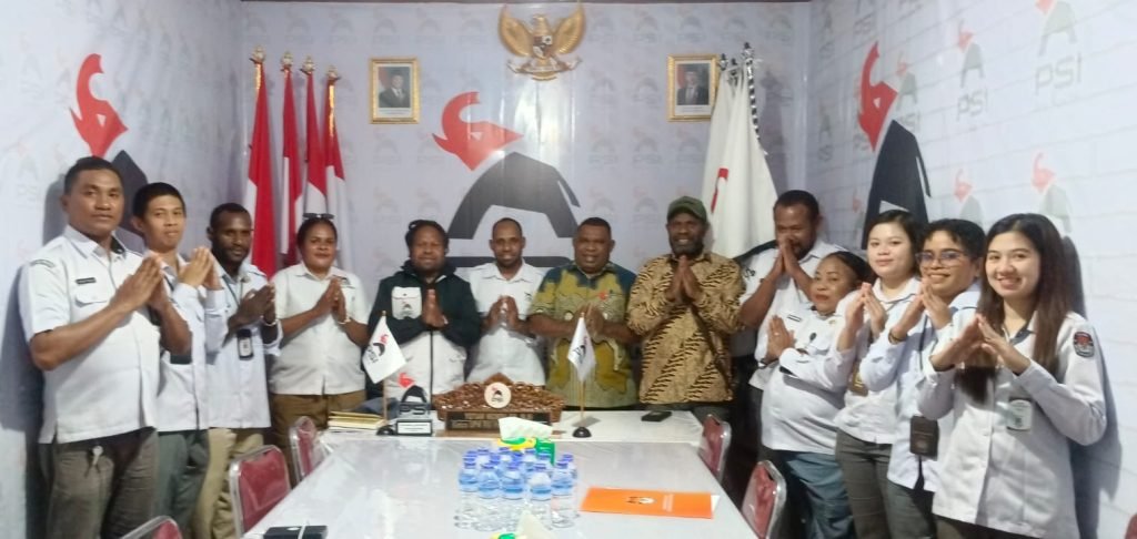 KPU Papua Pegunungan Pastikan Kesiapan Administrasi Partai, Kunjungi Sekretariat DPW PSI Papua Pegunungan Semester I 2026 11 June 2026